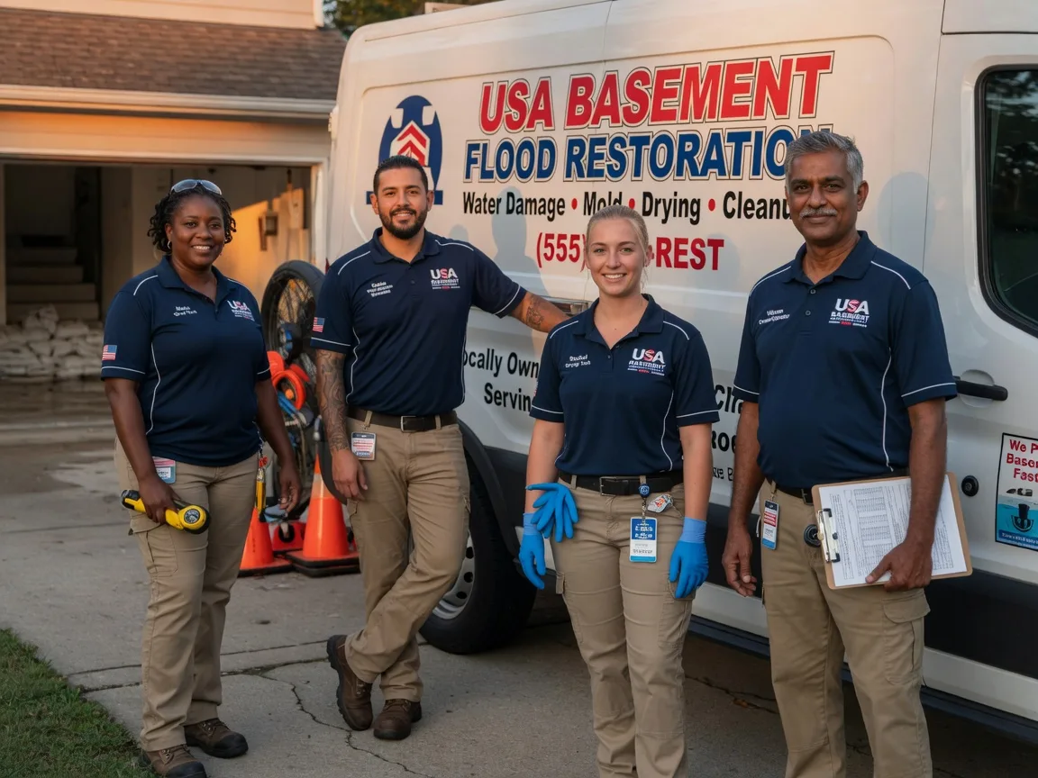 Basement Flood Cleanup company in Crystal Springs, MS